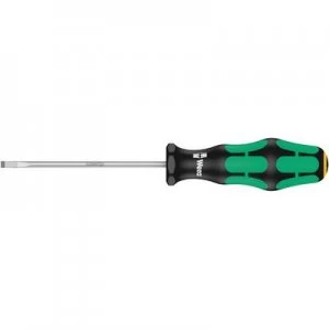 image of Wera 335 Workshop Slotted screwdriver Blade width 4mm Blade length 100 mm