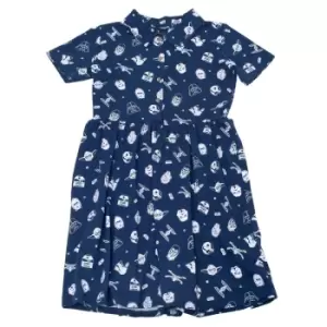 Image of Cakeworthy Star Wars Button Up Dress - XL