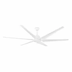 Image of Cies White 6 Blade Ceiling Fan With DC Motor
