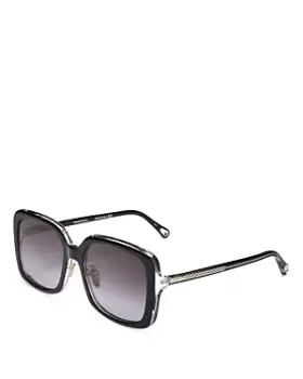 Image of Chloe Womens Square Sunglasses, 57mm
