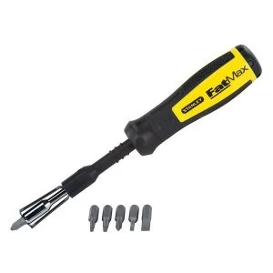 Image of Stanley Tools FatMax Clip-N-Grip Multibit Screwdriver