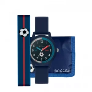 image of Tikkers Kids Football Watch Gift Set