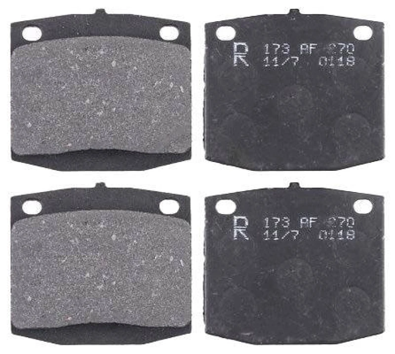 Image of A.B.S. 36152 Brake pad set without integrated wear sensor Brake Pad Set,disc brake (402)