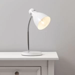Image of Shelley White Desk lamp