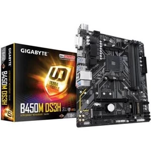 Image of Gigabyte B450M DS3H AMD Socket AM4 Motherboard