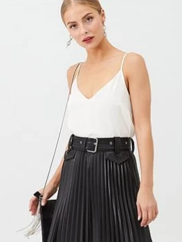 Image of Oasis V Neck Cami - White, Off White, Size 18, Women
