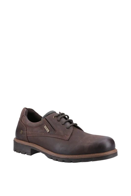 Image of Cotswold Mens Ebrington Shoes in Brown Size: 8 Brown Male 8