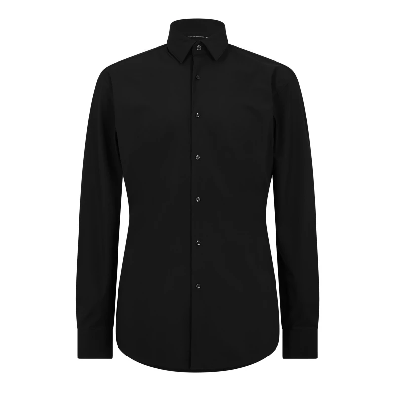 Image of Boss P-Hank Poplin Shirt - Black 41