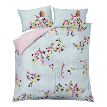 image of Sara Miller Bird & Gate Duvet Set - Double