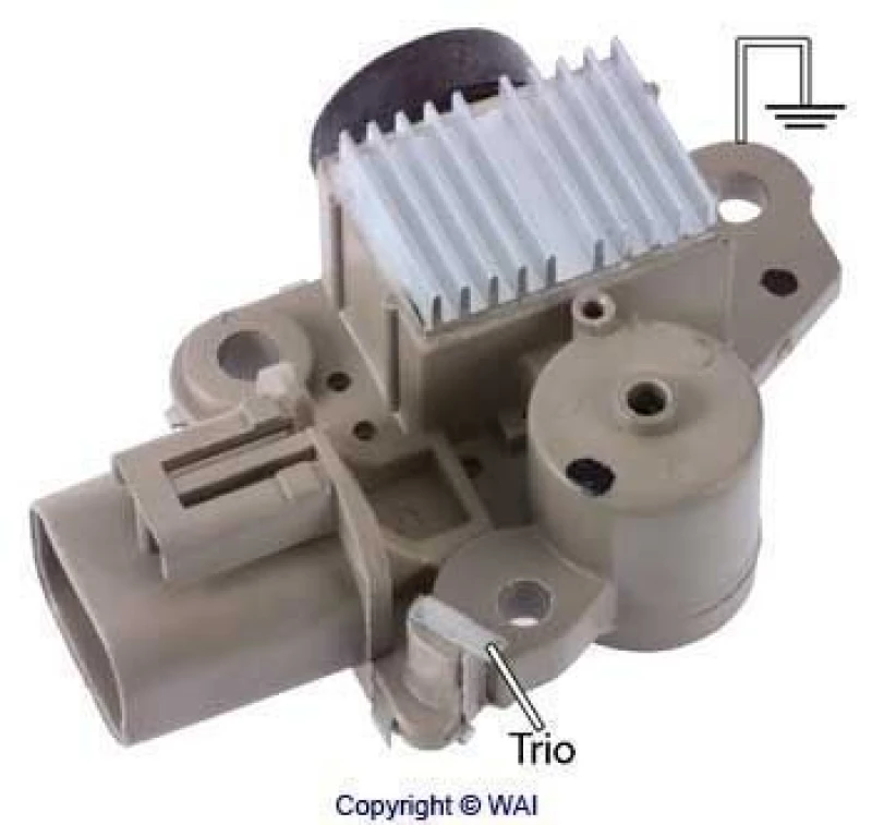 Image of WAI Alternator voltage regulator WAI IY094