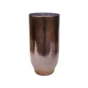 image of Ivyline Opulent Metallic Bronze Tall Vase H32.5cm W16cm