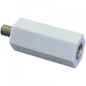 Image of Insulated spacer L 15mm M5x7mm Polyester Steel