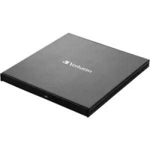 Image of Verbatim External 4K Ultra HD External Bluray writer 4K video support Retail USB-C USB 3.2 (Gen 1) Black