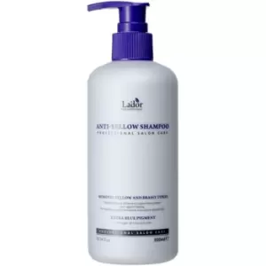 image of La'dor Anti-Yellow purple toning shampoo for Blonde Hair 300ml