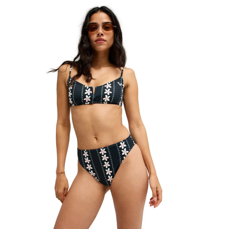 Image of Roxy Womens swimsuit bottoms Roxy Essentials Mod High Leg Noir Female L