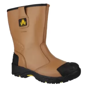 Image of Amblers Safety FS143 Mens Safety Rigger Boot (10 UK) (Tan)