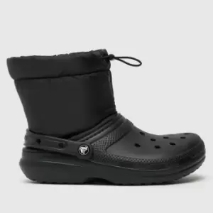 image of Crocs Black Classic Neo Puff Boots