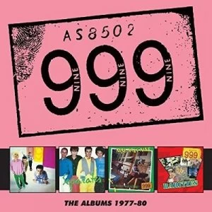 image of The Albums 1977-80 by 999 CD Album