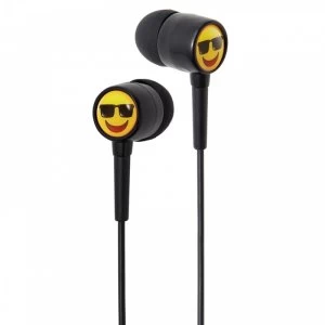 image of Groov-e EarMOJIs Cool Face Kids Earphones