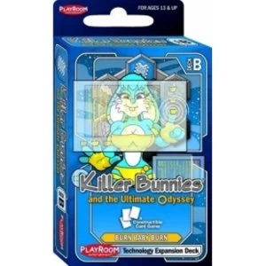 Image of Killer Bunnies Odyssey Technology Booster Blue Deck