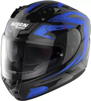 Image of Nolan N60-6 Anchor Helmet, black-blue, Size L, black-blue, Size L