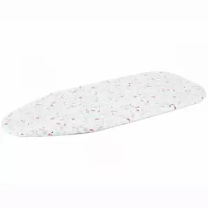 image of Kleeneze Table Top Ironing Board With Cotton Cover - Ruby Floral Design