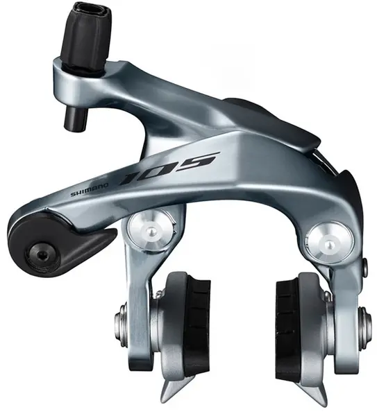 Image of Shimano BR-R7000 105 Rim Brake Callipers 49mm Drop REAR Silver