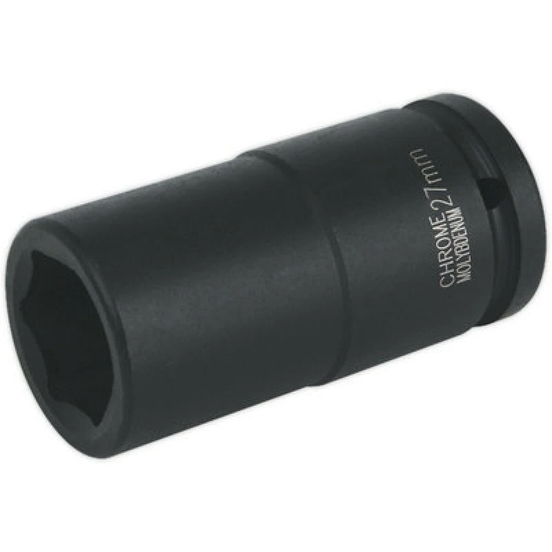 Image of Loops 27mm Forged Deep Impact Socket - 3/4" Sq Drive - Chromoly Wrench Socket Multi