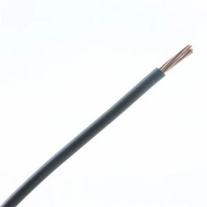 Image of Zexum Grey 6mm 7 Strand 46A Single Core 6491X H07V-R Round Power PVC Insulated Conduit Wire - 1 Meter