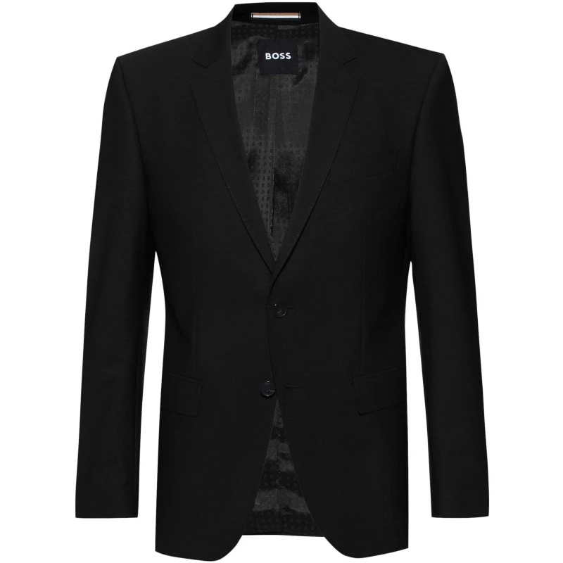 Image of Boss Mens Formal Jacket Formal Jackets 38 (48) Black 33588403385