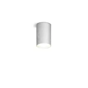 Image of Tubo Surface Mounted Spotlight - Leaf Silver Finish, 1x GX53