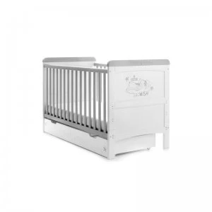 image of Winnie The Pooh Dreams and Wishes Deluxe Cot Bed and Under Drawer