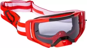 image of FOX Airspace Merz Motocross Goggles, red, red, Size One Size