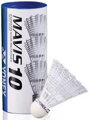 image of Yonex Mavis 10 Shuttles (Tube of 3)