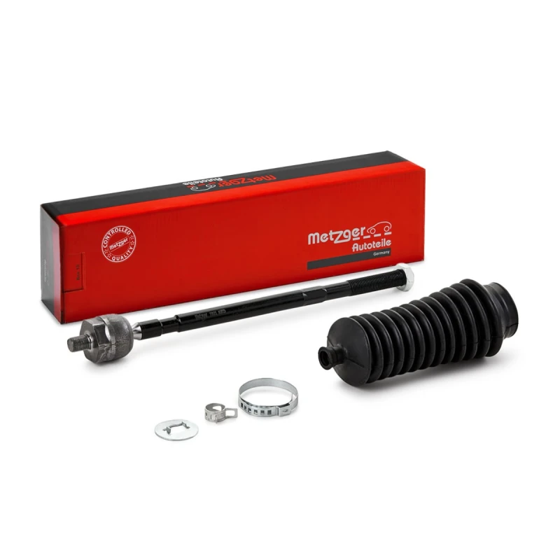 Image of METZGER 51020348 Inner Tie Rod COMPETENCE KIT, Front Axle Right, with nut Inner Tie Rod (51)