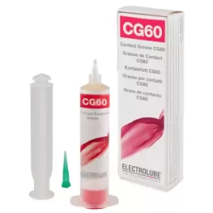 image of Electrolube Cg6035Sl Grease, Contact, Syringe, 35Ml