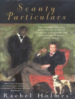 Image of Scanty Particulars by Rachel Holmes Hardback