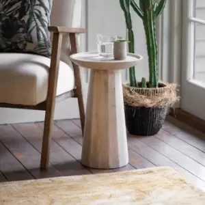 Image of Crossland Grove Canaway Side Table White Wash