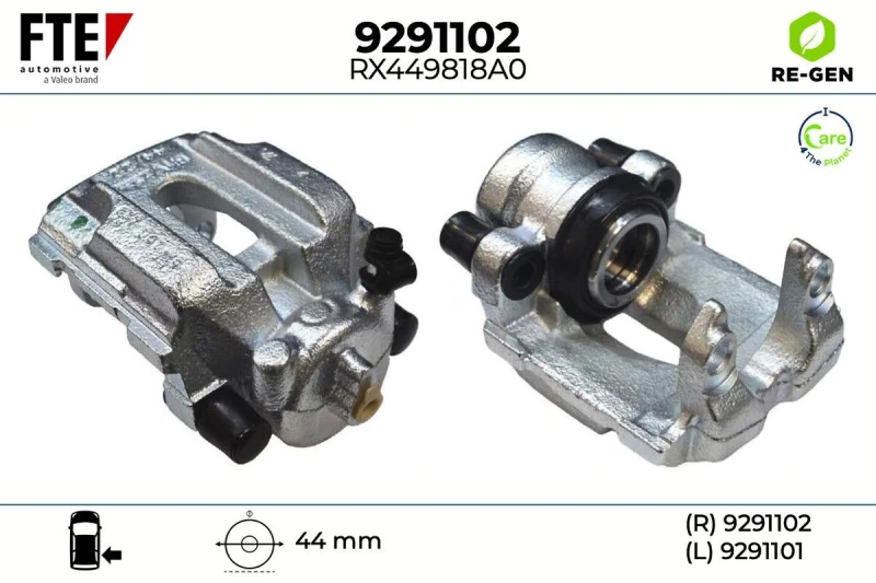 Image of Brake caliper FTE 9291102