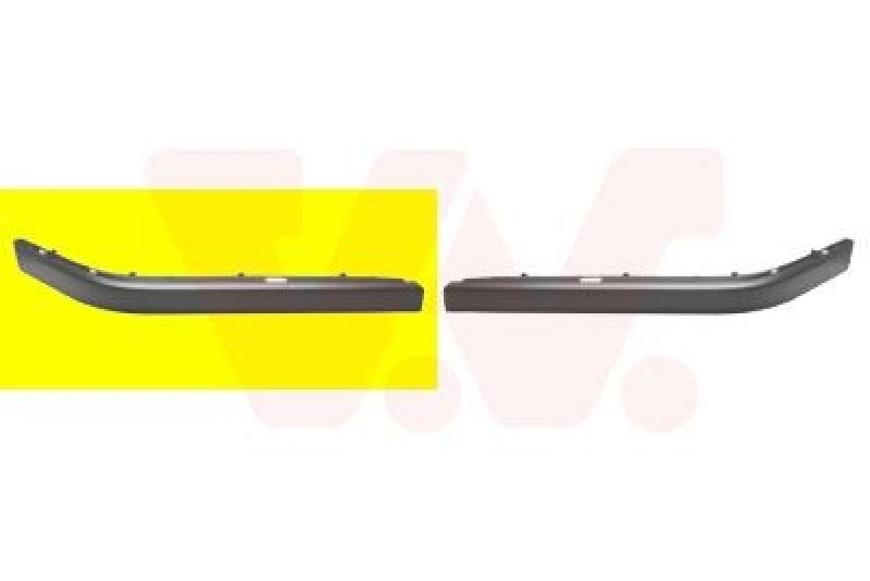 Image of VAN WEZEL Bumper cover VAN WEZEL 0650583