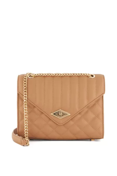 Image of Dune London 'Dellsie' Clutch Camel