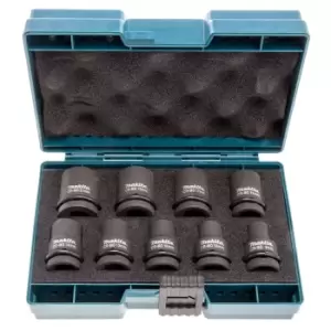 Image of Makita B-66232 Impact Socket Set 1/2in Drive (9 Piece)