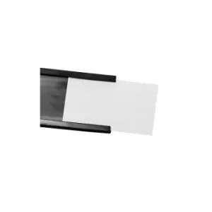 image of magnetoplan C-profile label holder, magnetic, width 30 mm