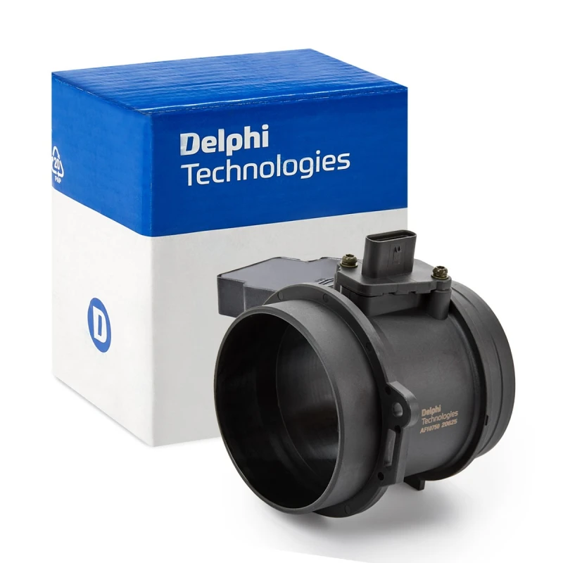 Image of DELPHI Mass air flow sensor DELPHI AF10750-12B1