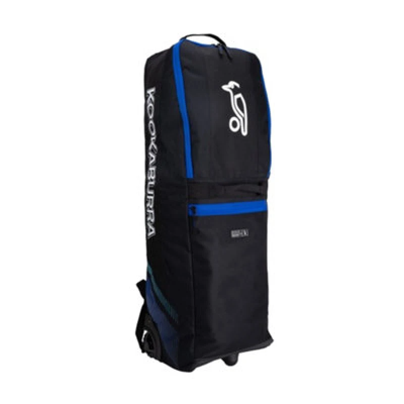 Image of Kookaburra 2026 Wd5000 Wheeled Cricket Bag Black/blue (One Size)