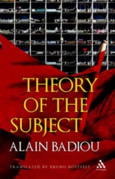 Image of Theory of the Subject by Alain Badiou Hardback