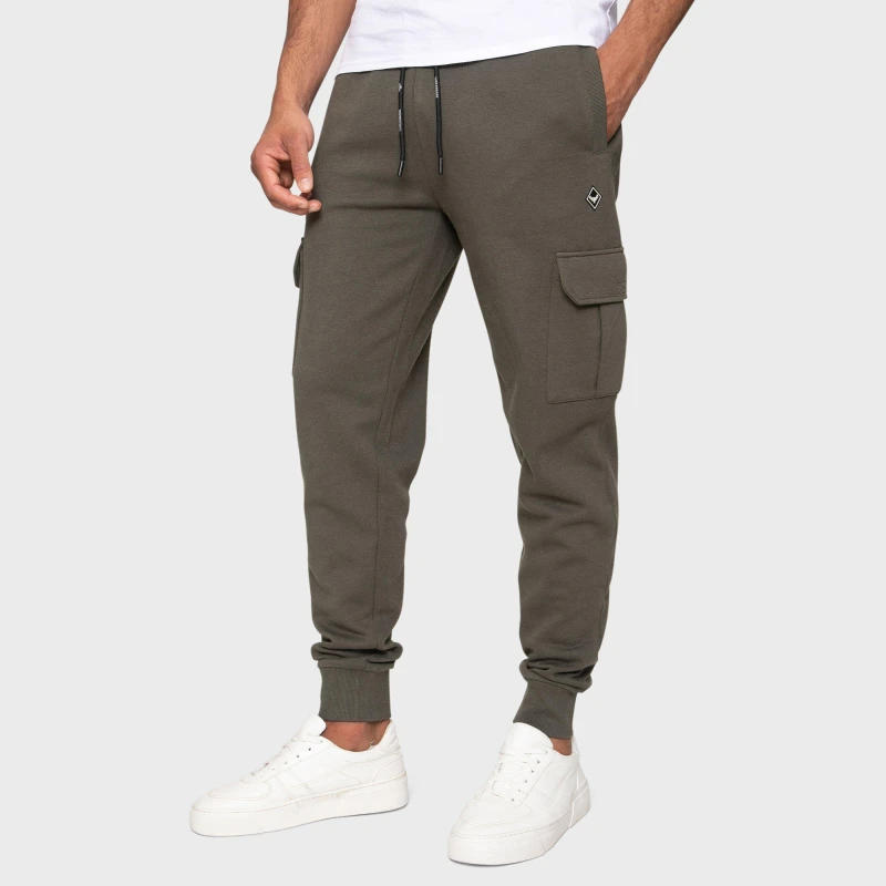Image of Threadbare Threadbare Men 2 Pack 'Stefan' Cargo Style Joggers in Black Size: Medium Black M Male 7625915005389