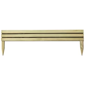 Image of Forest Slatted Edging 120cm 5 Pack