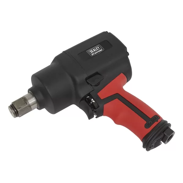 image of Genuine SEALEY SA6004 Air Impact Wrench 3/4Sq Drive Compact Twin Hammer