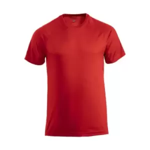 Image of Clique Mens Premium Active T-Shirt (XXL) (Red)